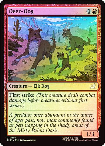 Deer-Dog Foil
