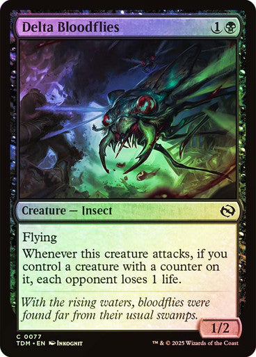 Delta Bloodflies Foil