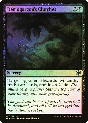 Demogorgon's Clutches Foil