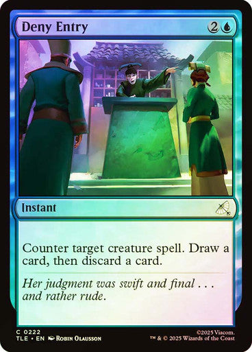 Deny Entry Foil