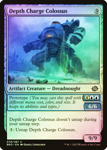 Depth Charge Colossus Foil