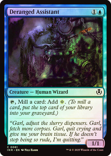 Deranged Assistant Foil
