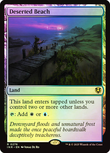 Deserted Beach Foil
