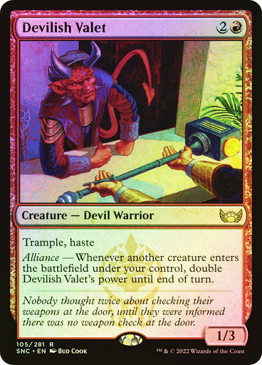Devilish Valet Foil