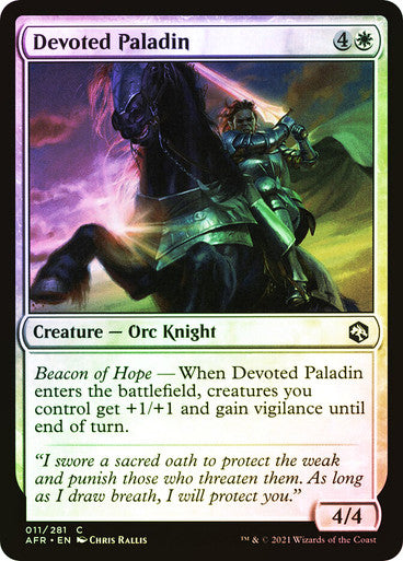 Devoted Paladin Foil