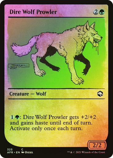 Dire Wolf Prowler (Showcase) Foil