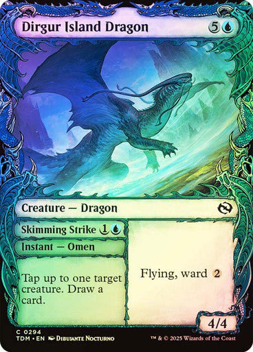 Dirgur Island Dragon // Skimming Strike (Showcase) Foil