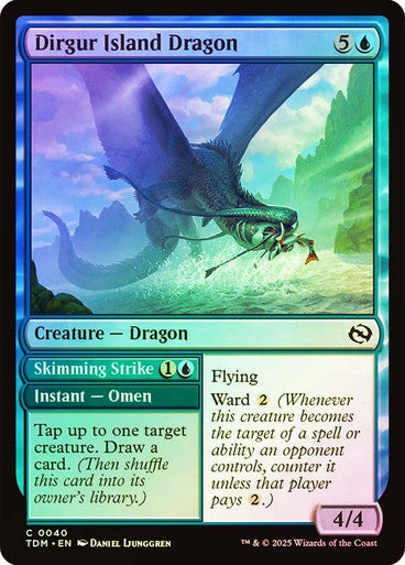 Dirgur Island Dragon // Skimming Strike Foil