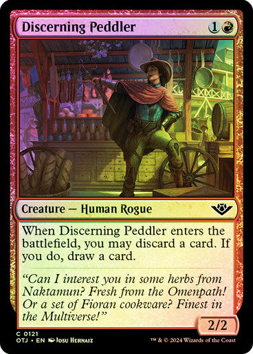 Discerning Peddler Foil