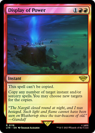 Display of Power Foil