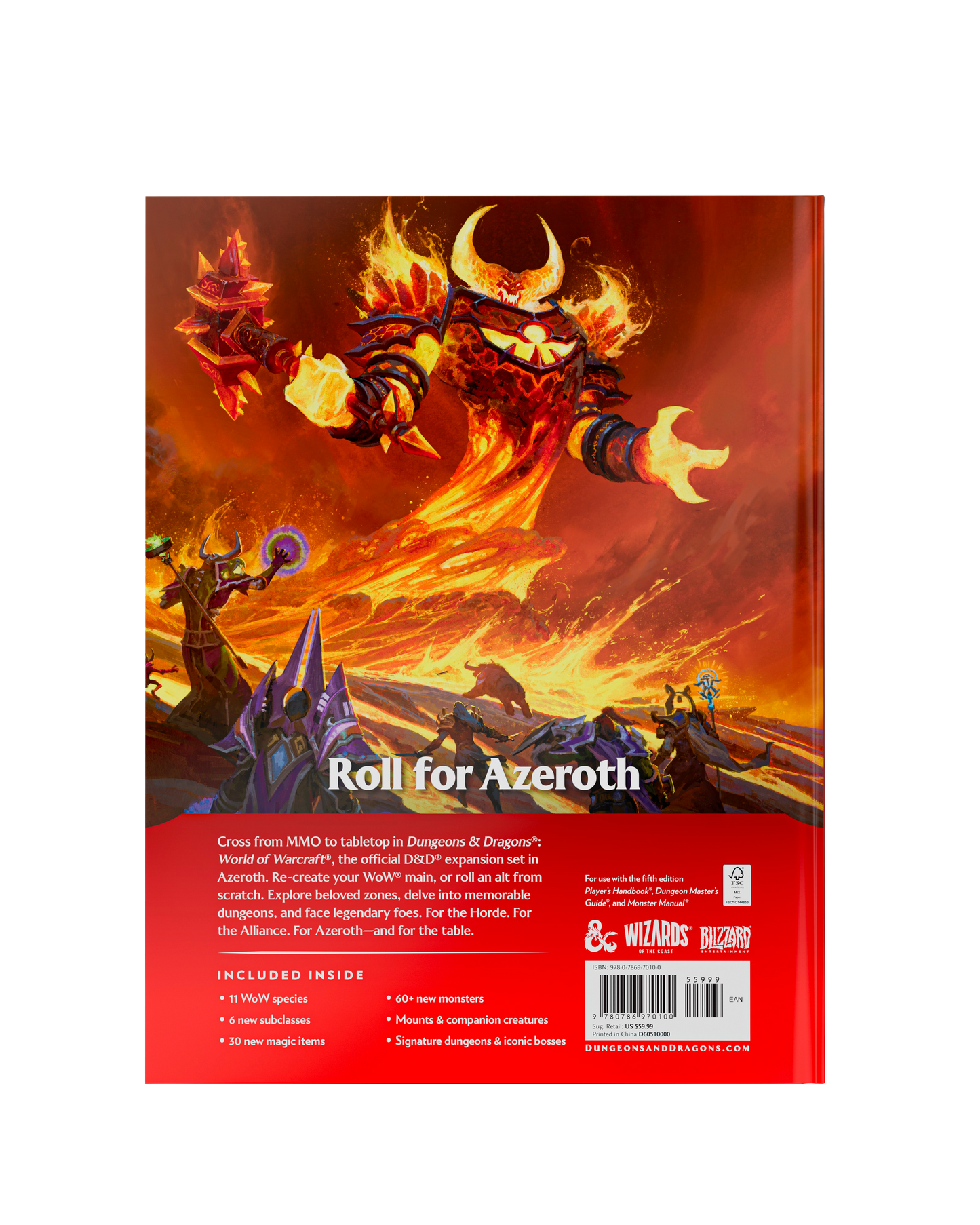PREVENTA D&D World of Warcraft: Gameplay Expansion