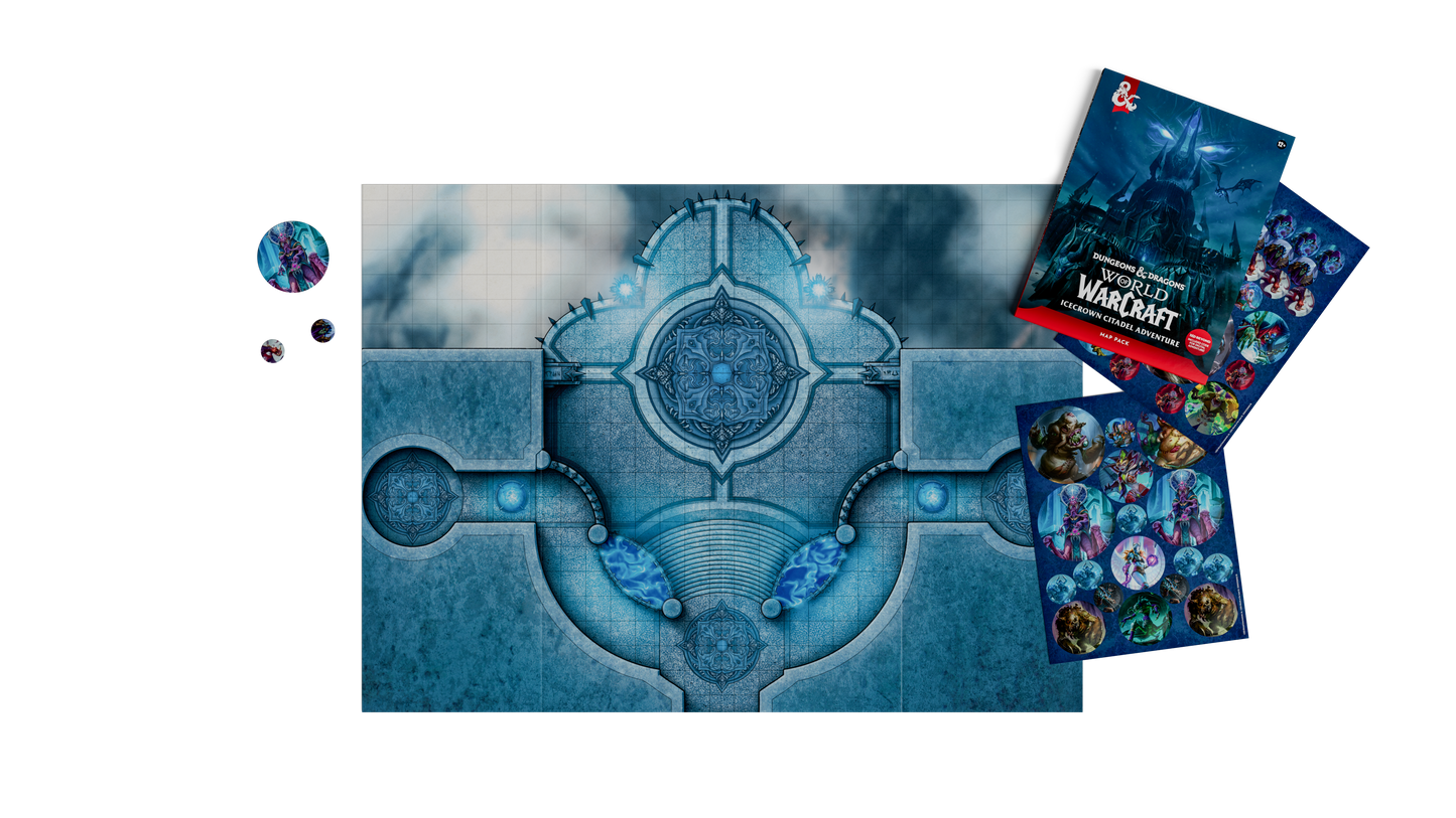 PREVENTA D&D World of Warcraft: Map Pack