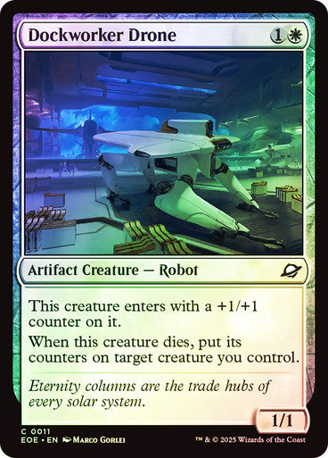 Dockworker Drone Foil