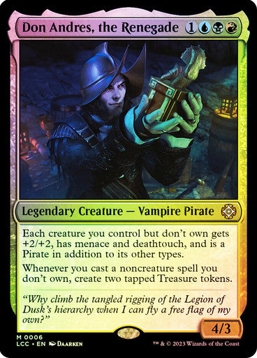 Don Andres, the Renegade Foil