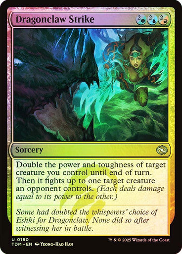 Dragonclaw Strike Foil