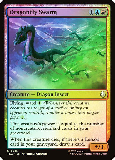 Dragonfly Swarm Foil