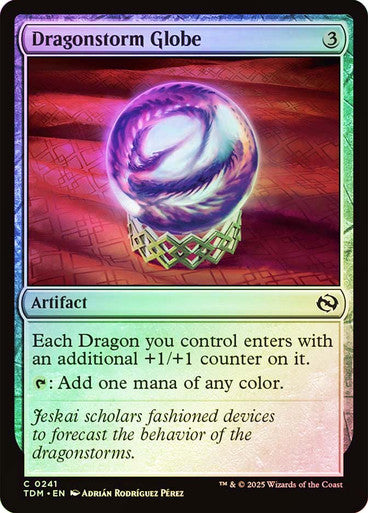 Dragonstorm Globe Foil