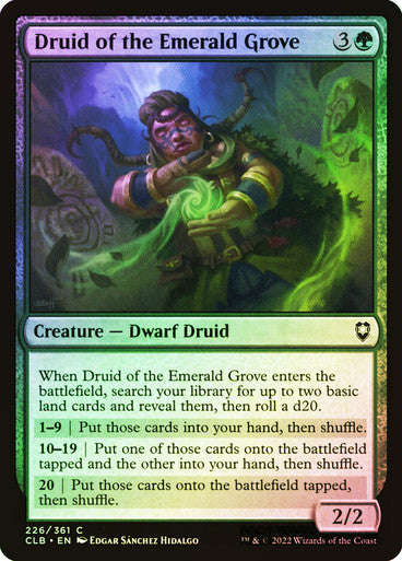 Druid of the Emerald Grove Foil