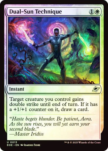 Dual-Sun Technique Foil