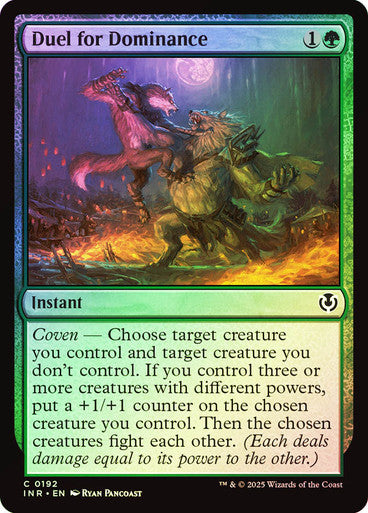 Duel for Dominance Foil