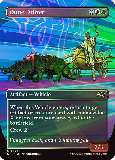 Dune Drifter (Borderless) Foil