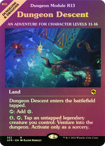 Dungeon Descent (Showcase) Foil