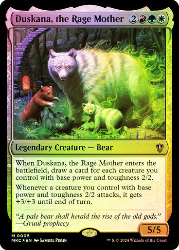 Duskana, the Rage Mother Foil