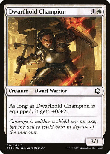 Dwarfhold Champion (Spanish)