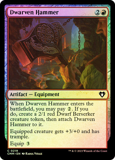 Dwarven Hammer Foil
