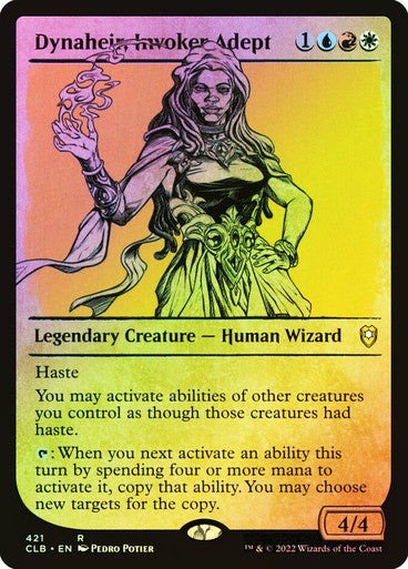 Dynaheir, Invoker Adept (Showcase) Foil