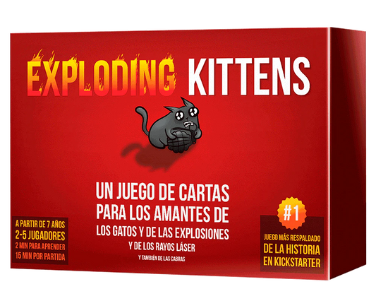 Exploding Kittens Edicion Original - ESPAÑOL