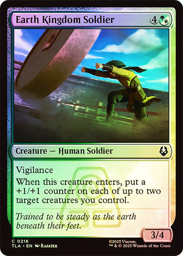 Earth Kingdom Soldier Foil