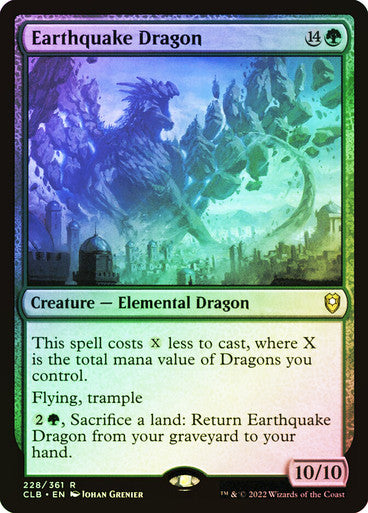 Earthquake Dragon Foil
