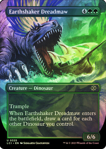 Earthshaker Dreadmaw (Borderless) Foil