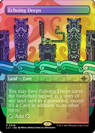 Echoing Deeps (Borderless) Foil