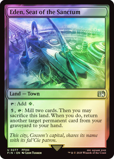 Eden, Seat of the Sanctum Foil