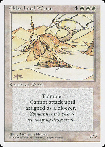 Elder Land Wurm (French)