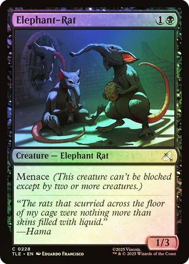Elephant-Rat Foil