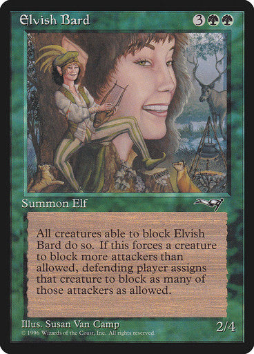 Elvish Bard (Spanish)