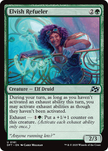 Elvish Refueler (Spanish)