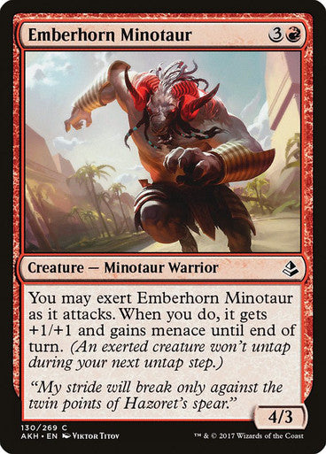Emberhorn Minotaur (Spanish)