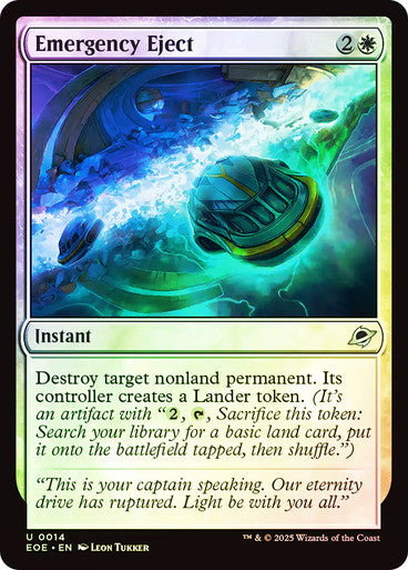 Emergency Eject Foil