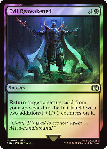 Evil Reawakened Foil