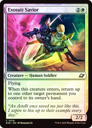 Exosuit Savior Foil