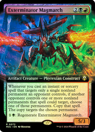 Exterminator Magmarch (Extended Art) Ripple Foil