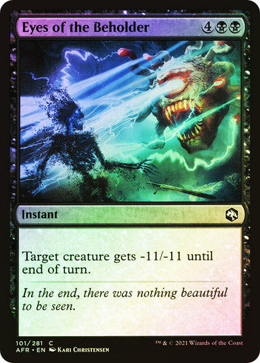 Eyes of the Beholder Foil