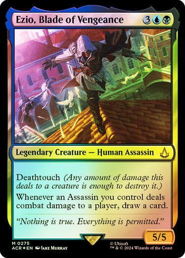 Ezio, Blade of Vengeance Foil