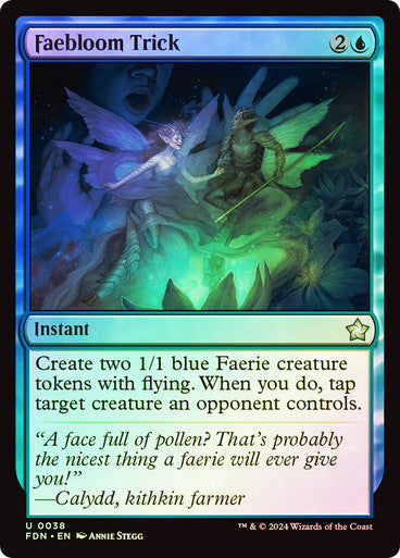 Faebloom Trick Foil