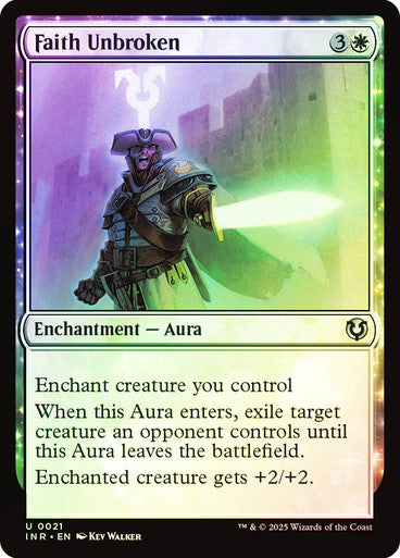 Faith Unbroken Foil