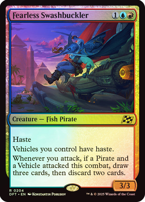 Fearless Swashbuckler - Foil